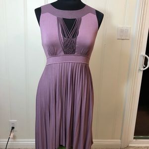 NWOT Esley purple slinky soft dress